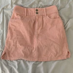 Corduroy skirt